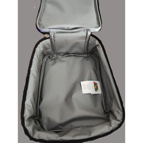 Super Mario Red Lunch Bag with Zipper - Picture 2 of 2